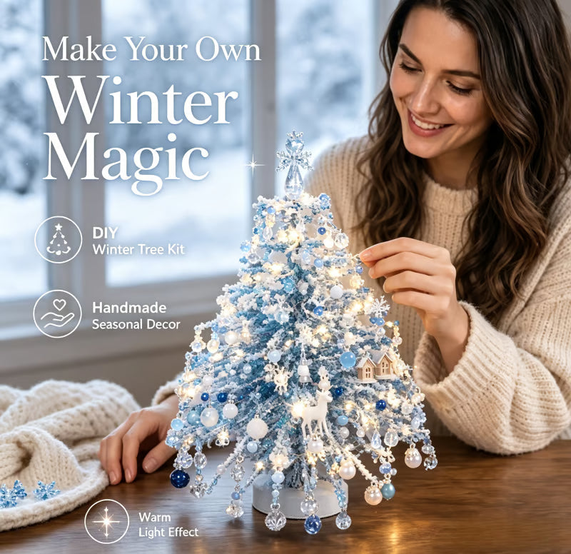 🎃🎄 Limited Holiday Edition ✨ DIY Beaded Seasonal Tree Kit – 4 Festive Designs