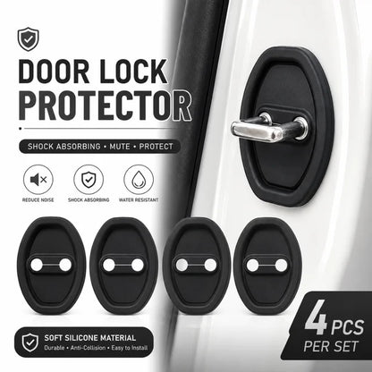 🔥 BOGO SALE – Buy 1 Get 1 FREE |Car Door Lock Silicone Cover - Sound Dampening Pad