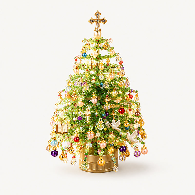 🎃🎄 Limited Holiday Edition ✨ DIY Beaded Seasonal Tree Kit – 4 Festive Designs