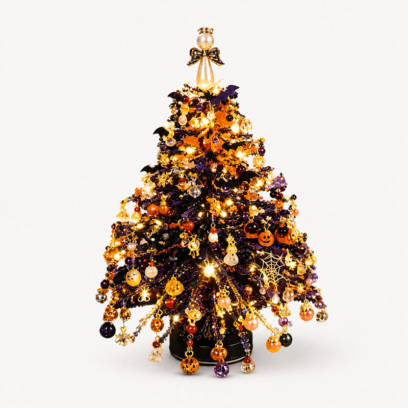 🎃🎄 Limited Holiday Edition ✨ DIY Beaded Seasonal Tree Kit – 4 Festive Designs