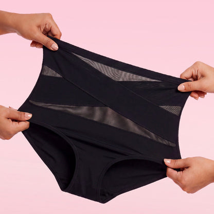 🔥Last Day Buy 1 Get 2 Free🎁Plus-Size High-Waist Cross Tummy Control Panties