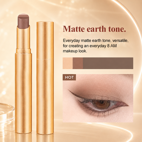 🔥Last Buy 1 Get 1 Free Each $9.99 Only🔥3 in 1 Easy Eyeshadow Stick for Beginners Waterproof Longwear Shimmer Makeup Set