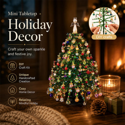 🎃🎄 Limited Holiday Edition ✨ DIY Beaded Seasonal Tree Kit – 4 Festive Designs