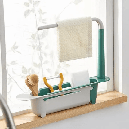 🔥Last Day Buy 1 Get 1 Free🔥Updated Telescopic Sink Storage Rack