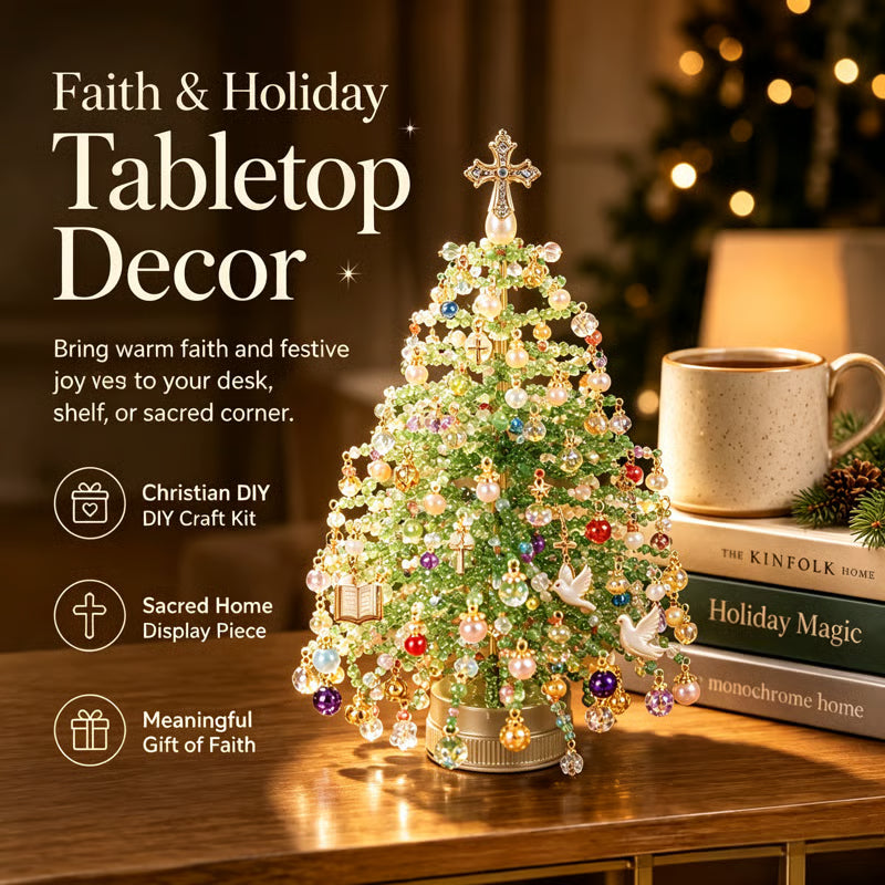 🎃🎄 Limited Holiday Edition ✨ DIY Beaded Seasonal Tree Kit – 4 Festive Designs