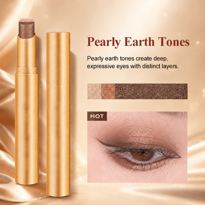 🔥Last Buy 1 Get 1 Free Each $9.99 Only🔥3 in 1 Easy Eyeshadow Stick for Beginners Waterproof Longwear Shimmer Makeup Set