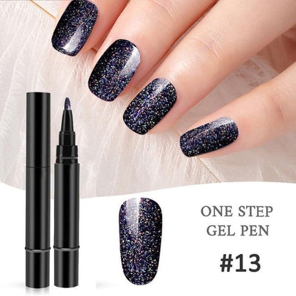 💅 Last Day Buy 1 Get 1 Free - Each $ 9.99 ✨One Step Nail Gel Pen🎨