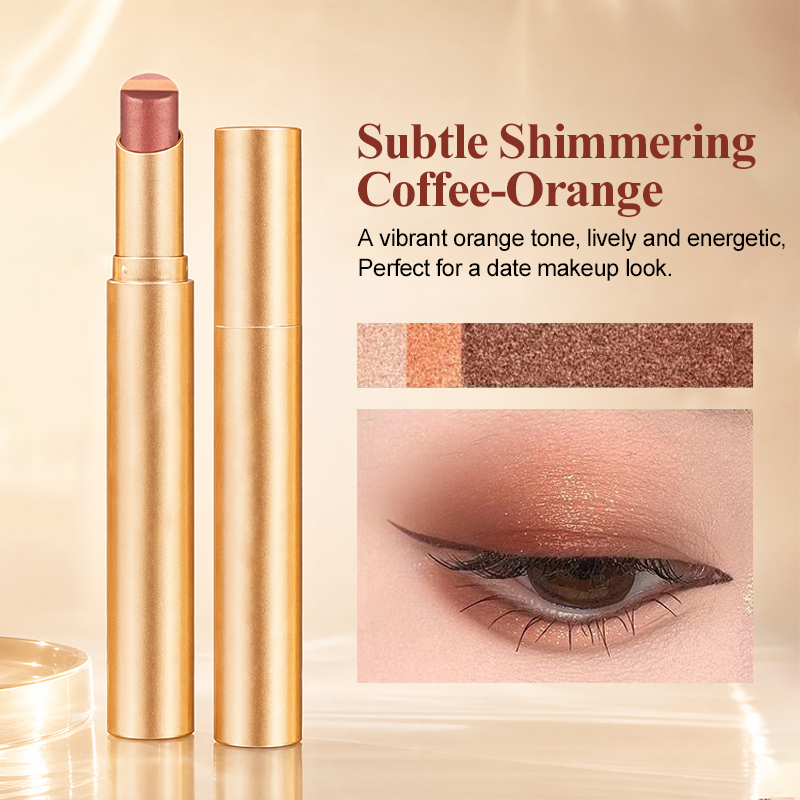 🔥Last Buy 1 Get 1 Free Each $9.99 Only🔥3 in 1 Easy Eyeshadow Stick for Beginners Waterproof Longwear Shimmer Makeup Set