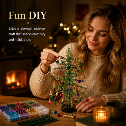 🎃🎄 Limited Holiday Edition ✨ DIY Beaded Seasonal Tree Kit – 4 Festive Designs