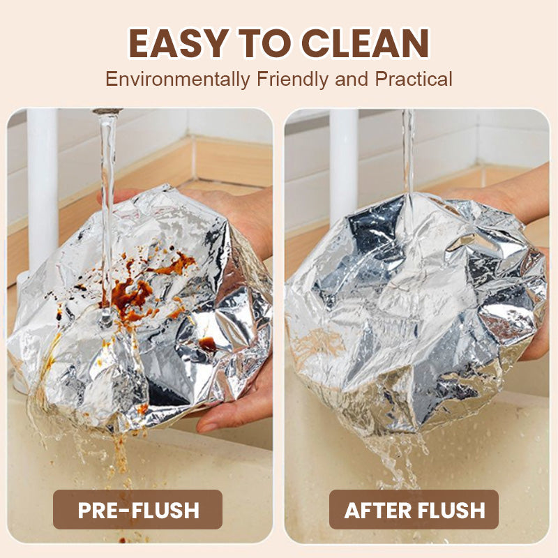 🔥Last Day Buy 1 Get 1 Free $9.99 Each🔥Aluminum Foil Food Cover Heat Retaining Fresh Keeping Kitchen Table Cover