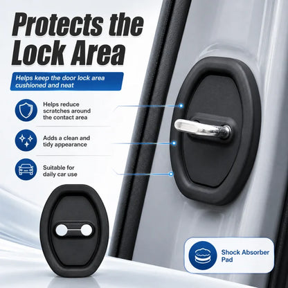 🔥 BOGO SALE – Buy 1 Get 1 FREE |Car Door Lock Silicone Cover - Sound Dampening Pad