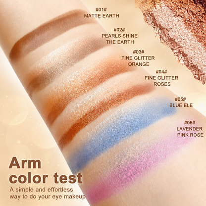 🔥Last Buy 1 Get 1 Free Each $9.99 Only🔥3 in 1 Easy Eyeshadow Stick for Beginners Waterproof Longwear Shimmer Makeup Set
