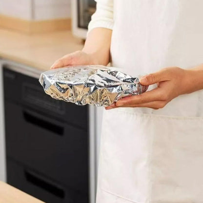 🔥Last Day Buy 1 Get 1 Free $9.99 Each🔥Aluminum Foil Food Cover Heat Retaining Fresh Keeping Kitchen Table Cover