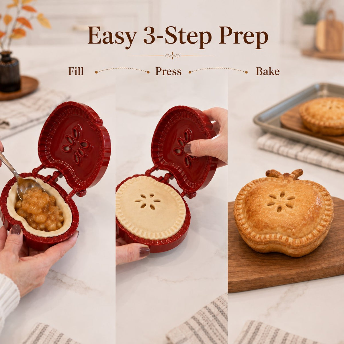 🎄Holiday Pre-sale🎅 Festive Baking Molds ✨ Perfect Pies & Cookies Every Time