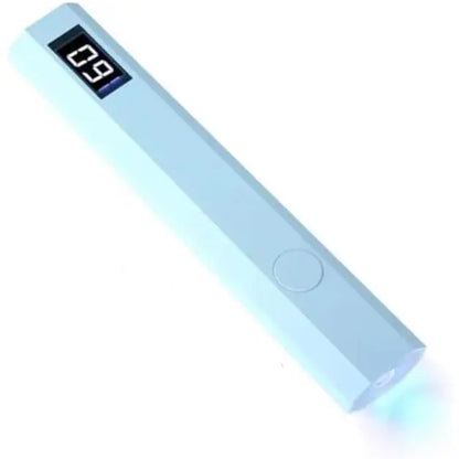 Mini UV Nail Light for Gel Polish – Portable Handheld UV Lamp Fast Drying with 20s/60s Timer, USB-C Rechargeable Nail Dryer for DIY Nails & Salon Use