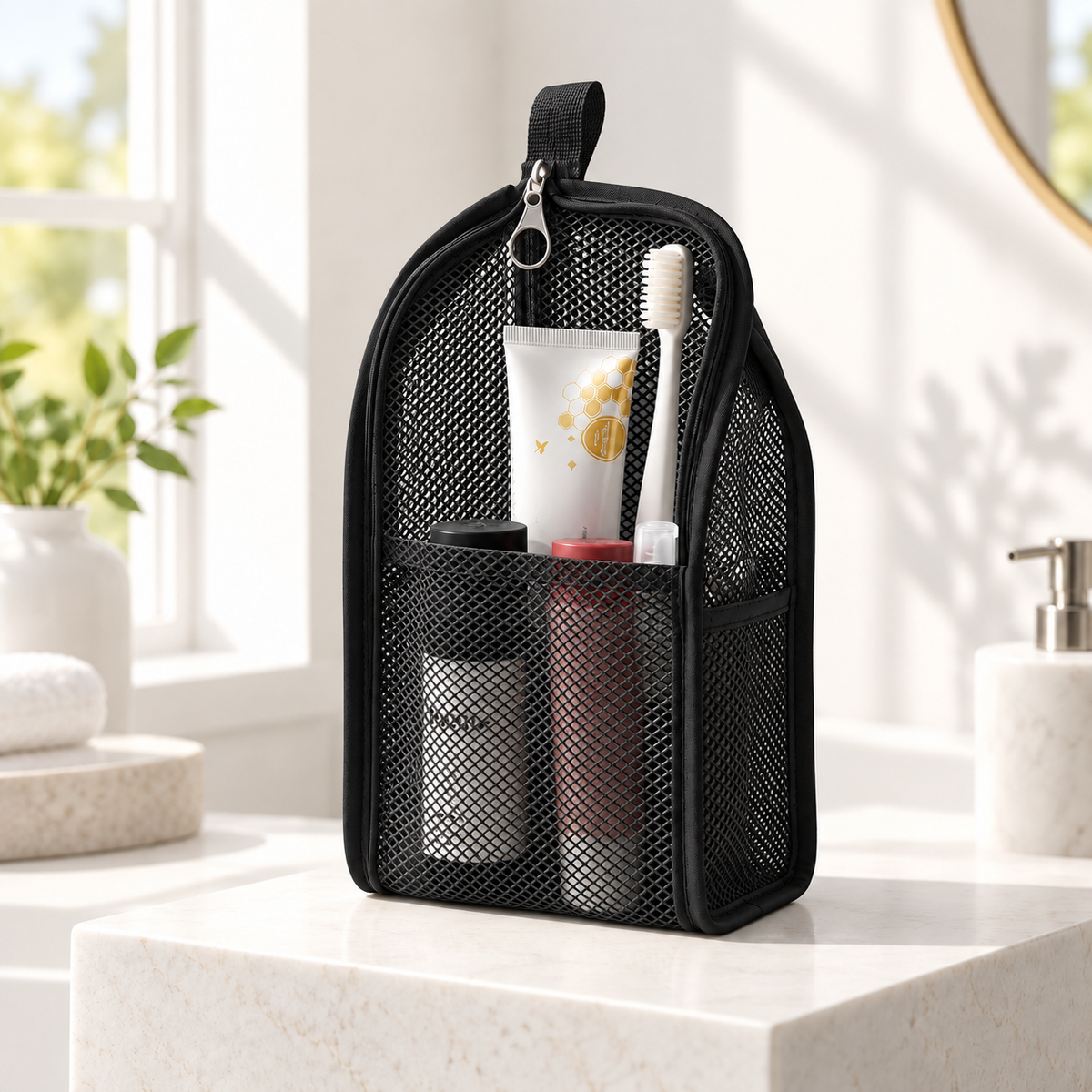 🔥Last Day Buy 1 Get 1 Free 🧳🧼  Portable Lightweight Travel Toiletry Bag – Smart internal dividers, compact EVA build & water‑resistant. Keeps toiletries organised – perfect for trips & gym! ✈️✨