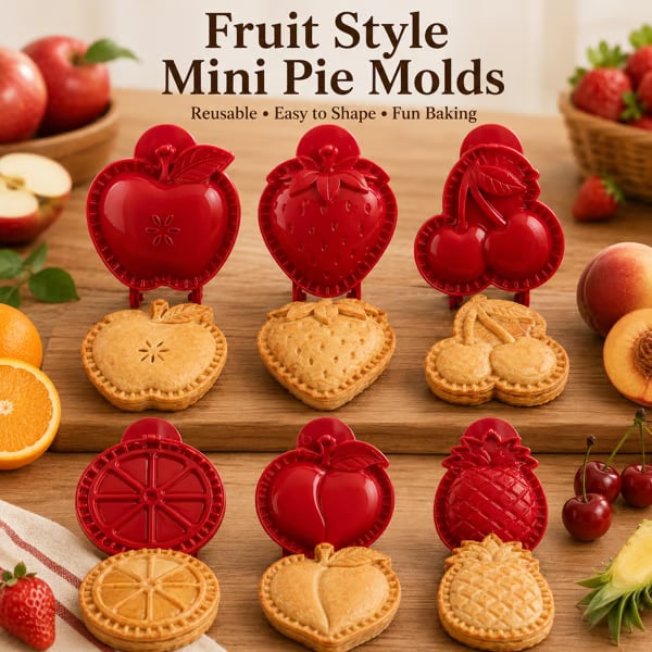 🎄Holiday Pre-sale🎅 Festive Baking Molds ✨ Perfect Pies & Cookies Every Time