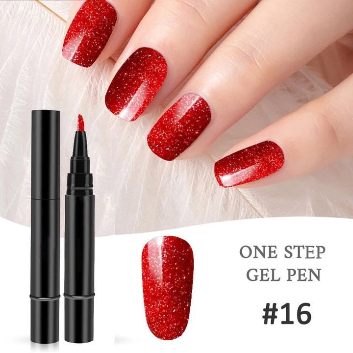 💅 Last Day Buy 1 Get 1 Free - Each $ 9.99 ✨One Step Nail Gel Pen🎨