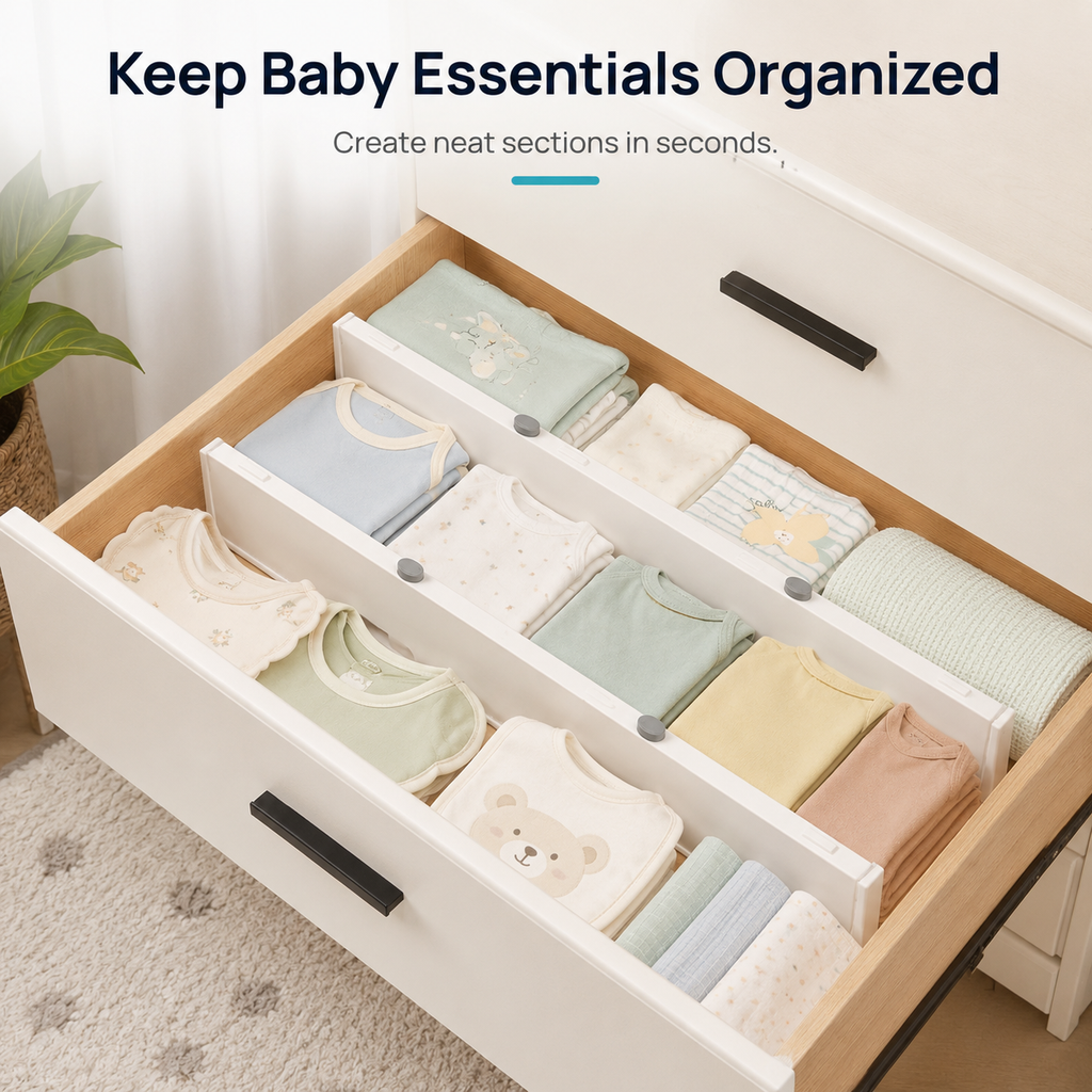Adjustable Drawer Dividers