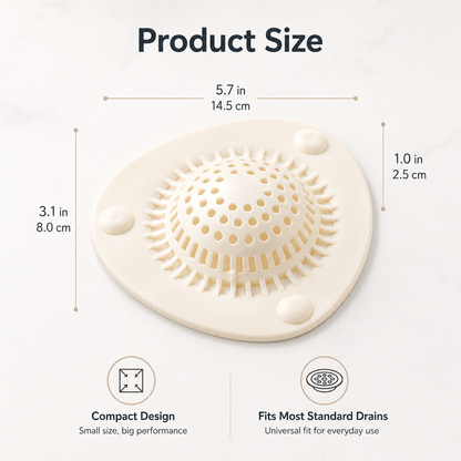 Silicone Suction Drain Hair Catcher