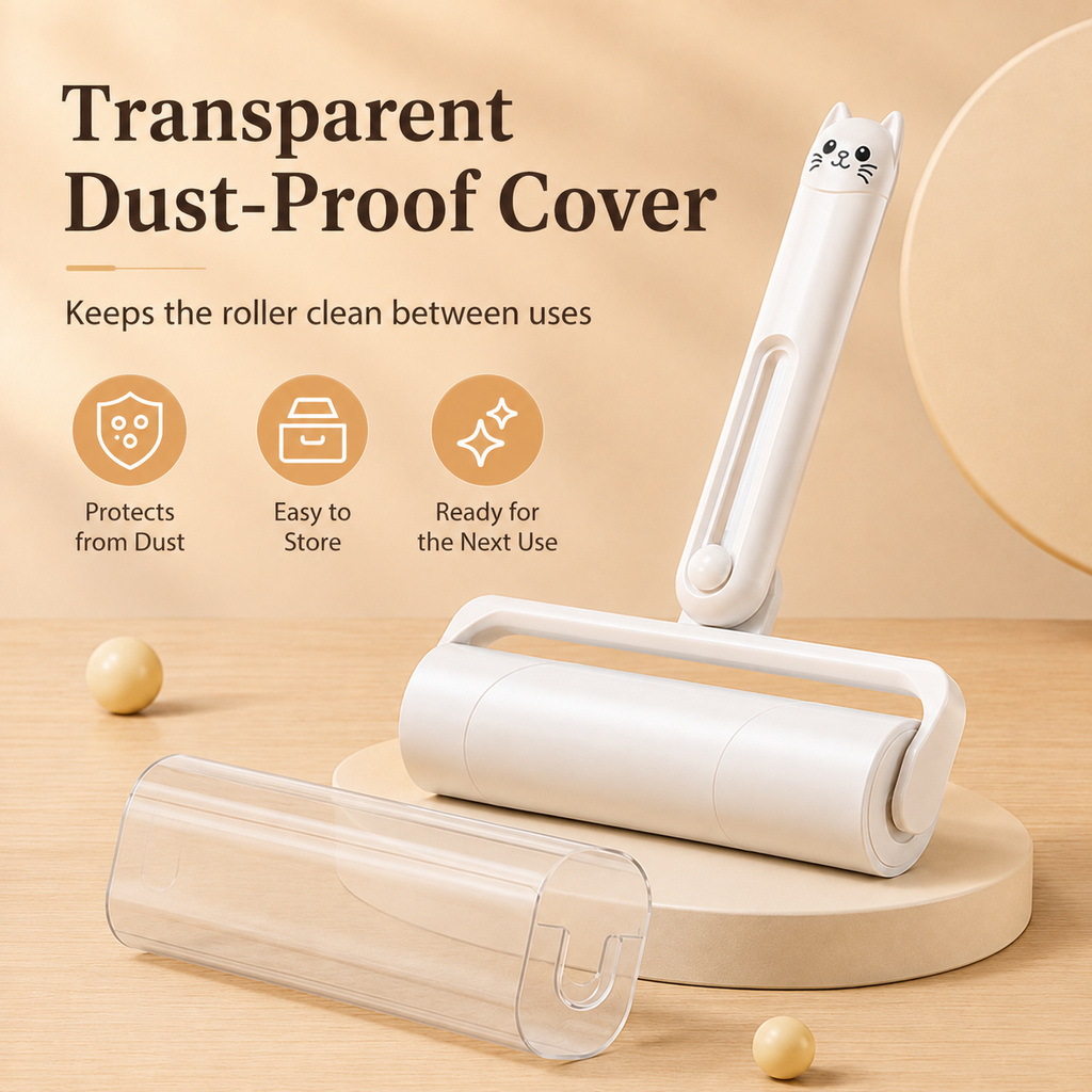 Foldable Wide Adhesive Lint Roller