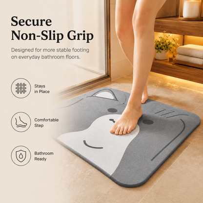 Quick-Dry Soft Diatomaceous Bath Mat