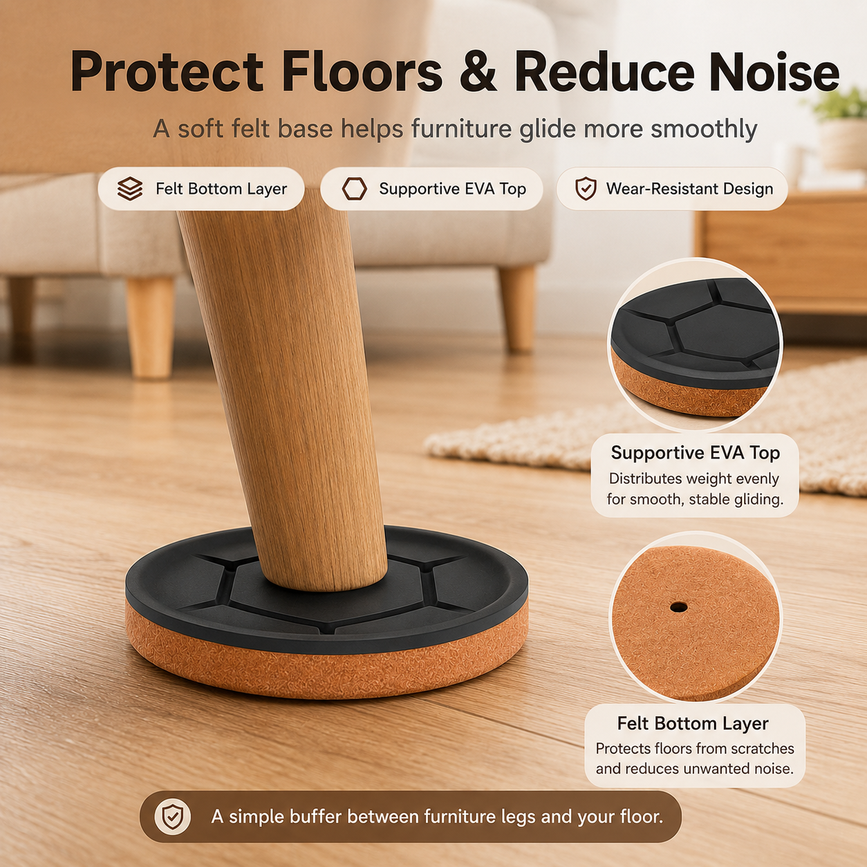 Furniture Moving Slider Pads