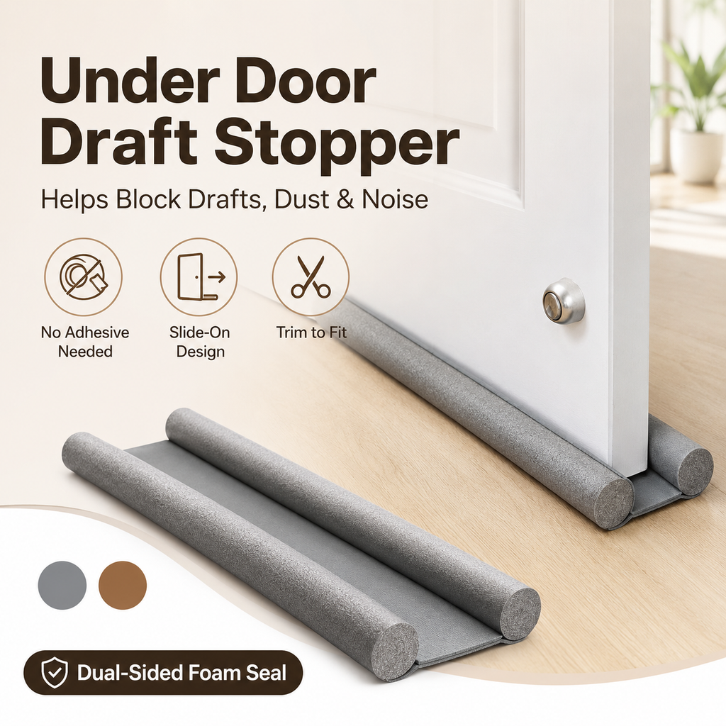 Under-Door Draft Stopper &amp; Gap Seal