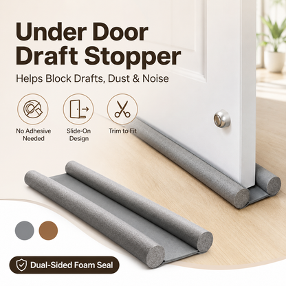 Under-Door Draft Stopper &amp; Gap Seal