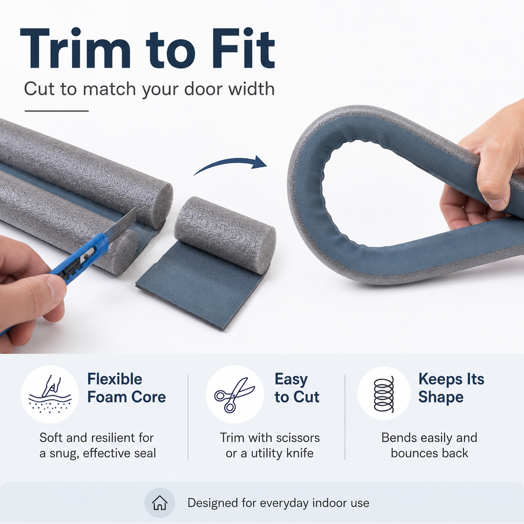 Under-Door Draft Stopper &amp; Gap Seal