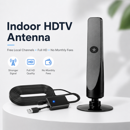 🔥50% Off for a Limited Time⚡️ HD TV Antenna – No Subscription, Easy Setup