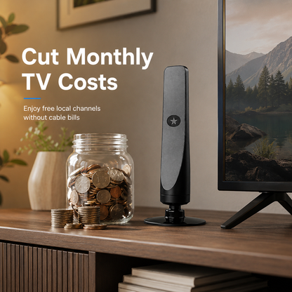 🔥50% Off for a Limited Time⚡️ HD TV Antenna – No Subscription, Easy Setup