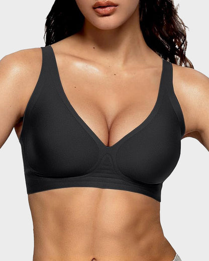 🔥Last Day Buy 1 Get 1 Free🔥Seamless Deep V Push-Up Wireless Bra