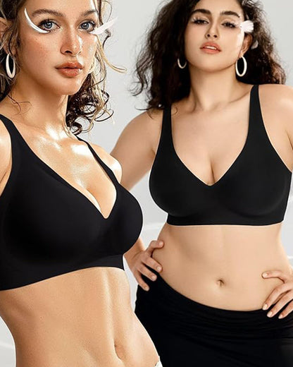 🔥Last Day Buy 1 Get 1 Free🔥Seamless Deep V Push-Up Wireless Bra