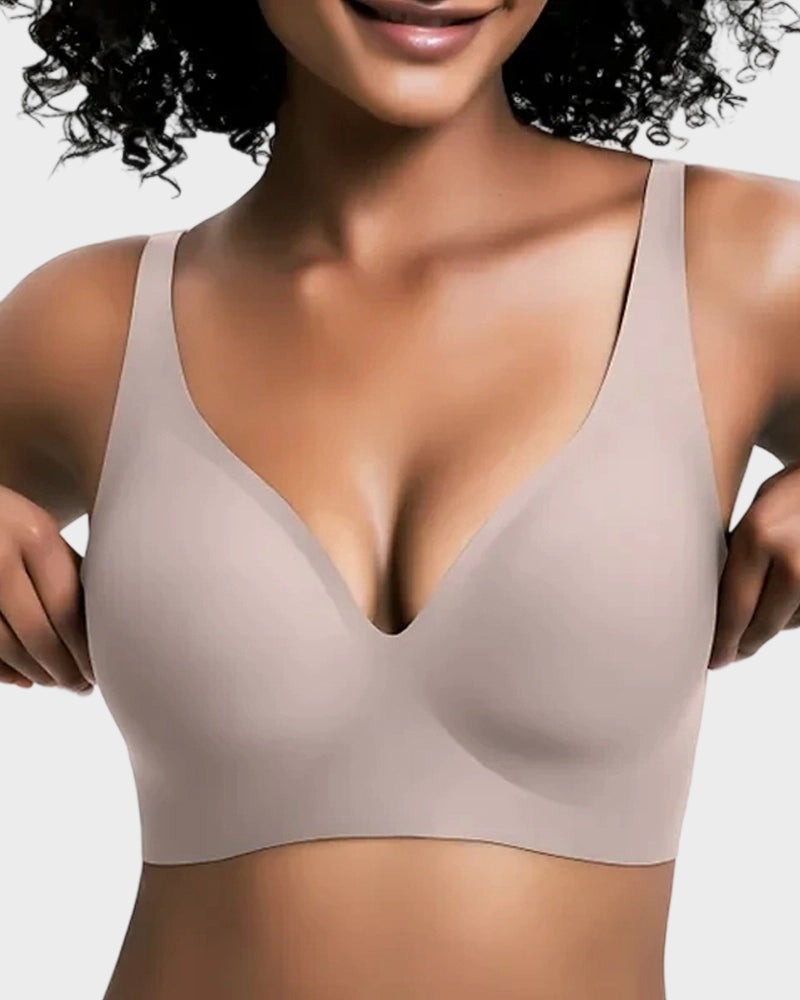 🔥Last Day Buy 1 Get 1 Free🔥Seamless Deep V Push-Up Wireless Bra