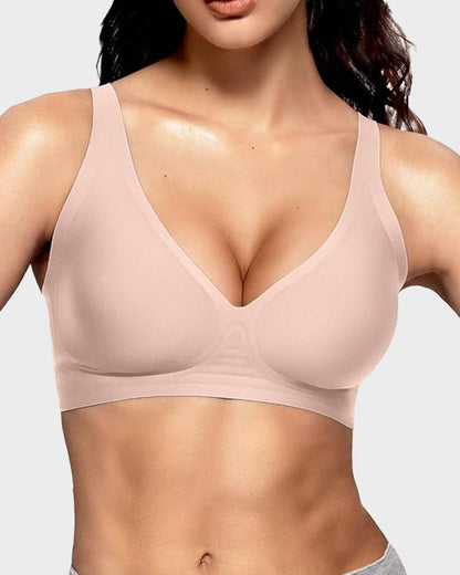 🔥Last Day Buy 1 Get 1 Free🔥Seamless Deep V Push-Up Wireless Bra