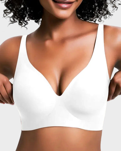 🔥Last Day Buy 1 Get 1 Free🔥Seamless Deep V Push-Up Wireless Bra