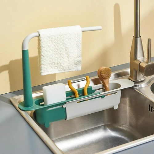 🔥Last Day Buy 1 Get 1 Free🔥Updated Telescopic Sink Storage Rack