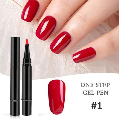💅 Last Day Buy 1 Get 1 Free - Each $ 9.99 ✨One Step Nail Gel Pen🎨