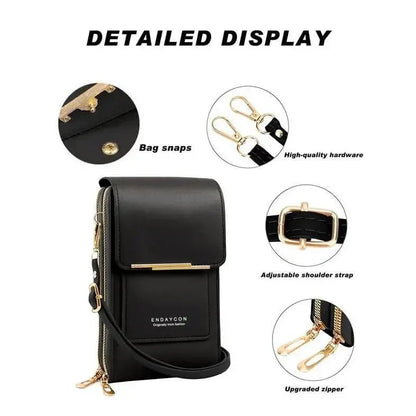 🔥Last Day Buy 1 Get 1 Free $14.99 Each🔥Simple And Elegant Women's Touchscreen Crossbody Phone Wallet