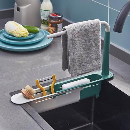 🔥Last Day Buy 1 Get 1 Free🔥Updated Telescopic Sink Storage Rack