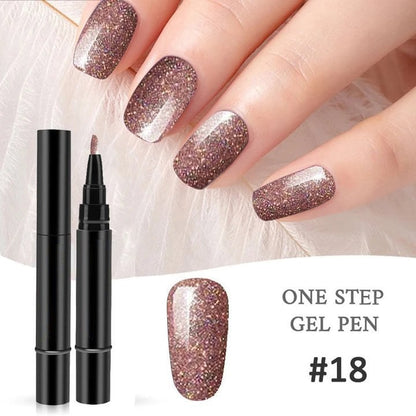 💅 Last Day Buy 1 Get 1 Free - Each $ 9.99 ✨One Step Nail Gel Pen🎨