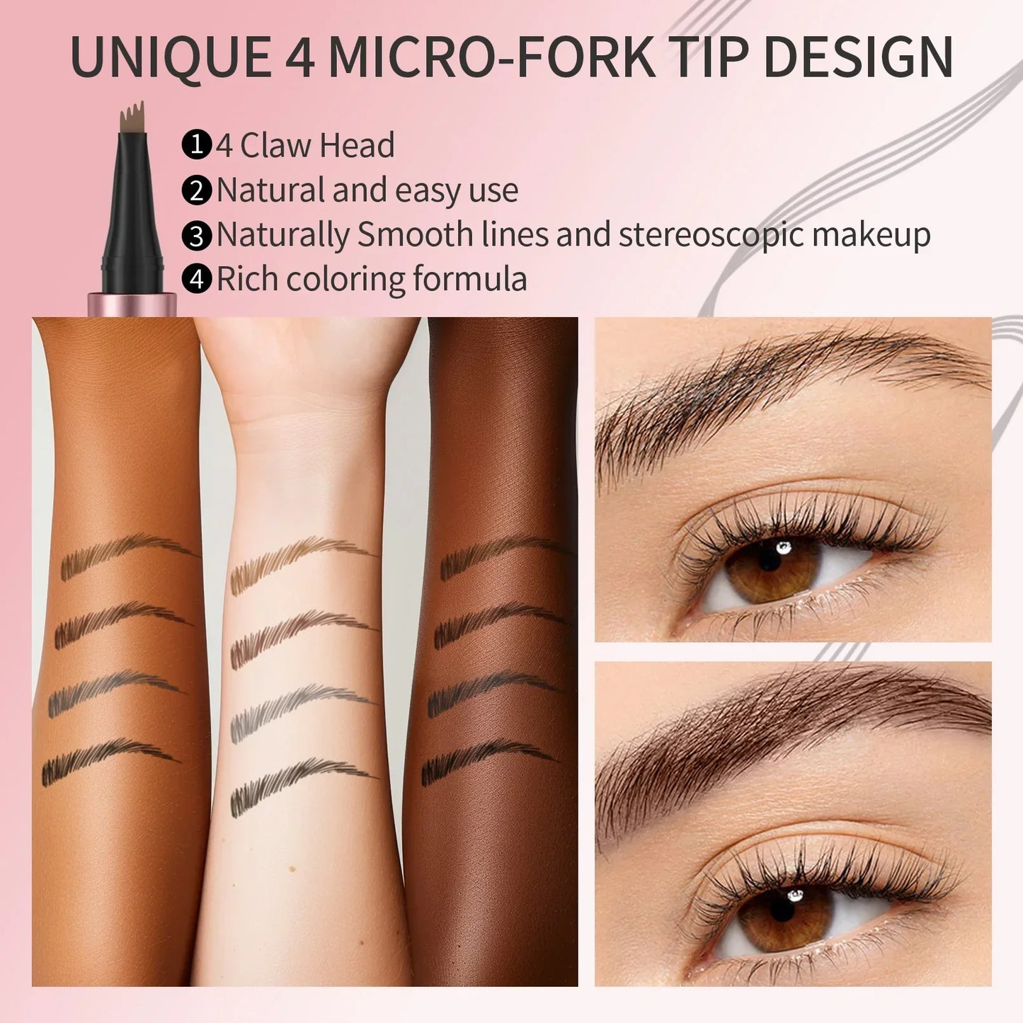 🔥Last Day Buy 1 Get 1 Free $9.99 Each🔥Natural Brow Beauty Pen