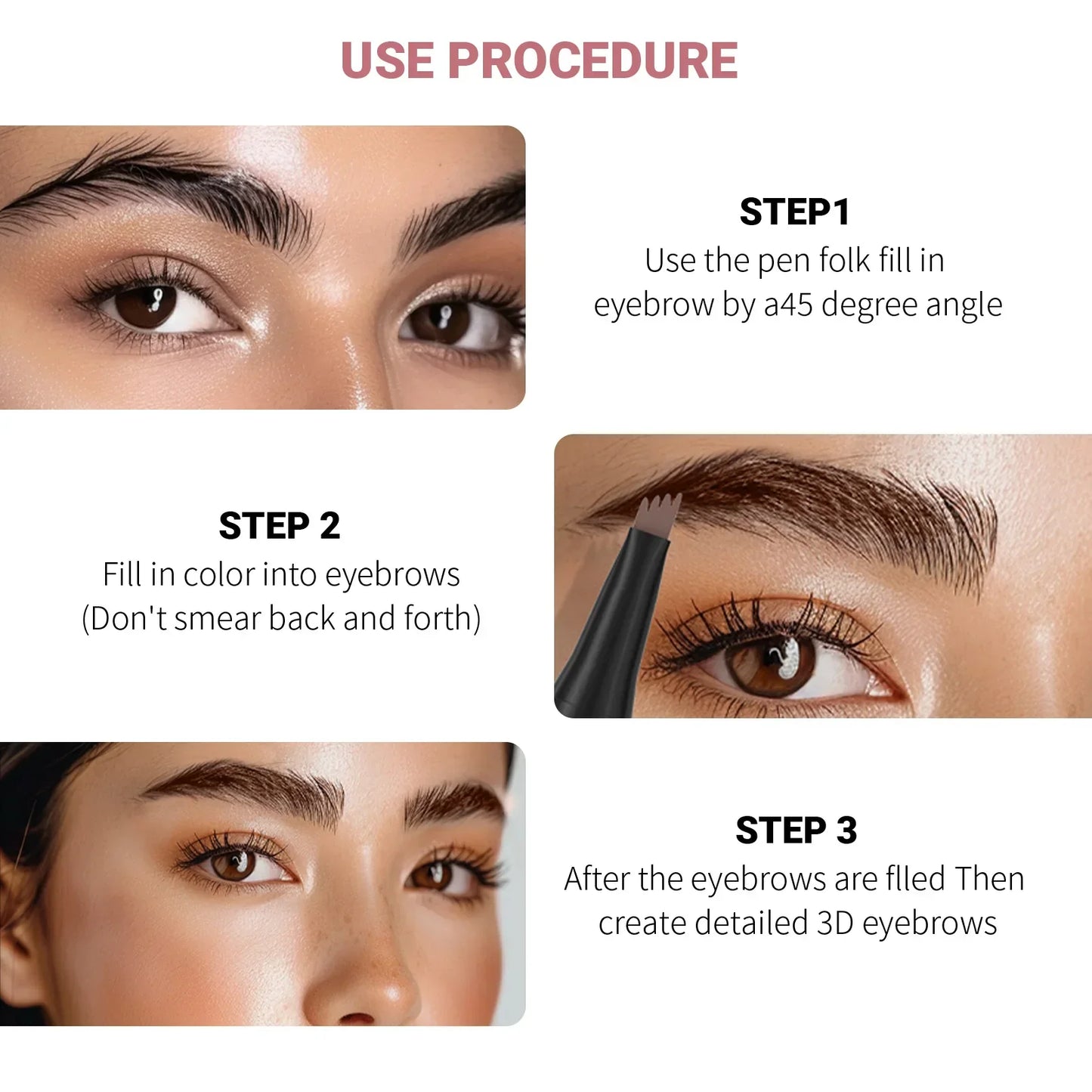 🔥Last Day Buy 1 Get 1 Free $9.99 Each🔥Natural Brow Beauty Pen