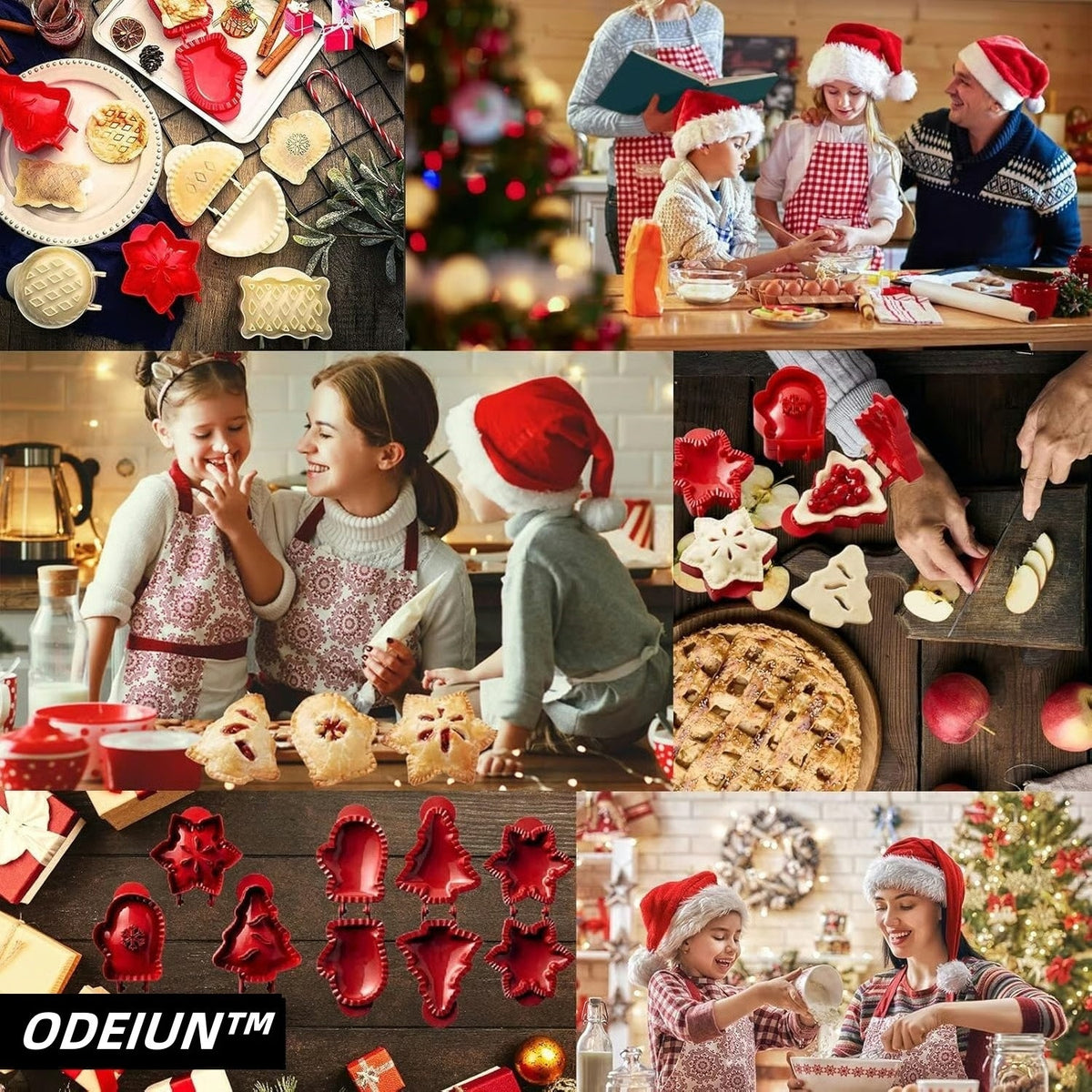 🎄Holiday Pre-sale🎅 Festive Baking Molds ✨ Perfect Pies & Cookies Every Time