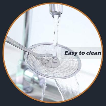🔥Last Day Buy 1 Get 1 Free🔥 2-in-1 Stainless Steel Strainer Clamp — Fine Mesh Filter & Tong, Oil Drain