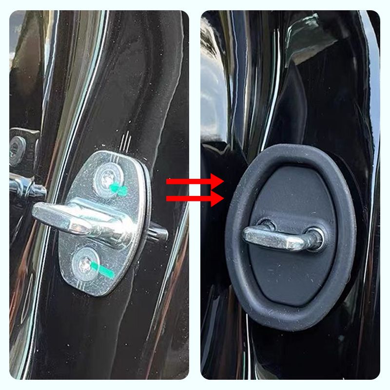 🔥 BOGO SALE – Buy 1 Get 1 FREE |Car Door Lock Silicone Cover - Sound Dampening Pad