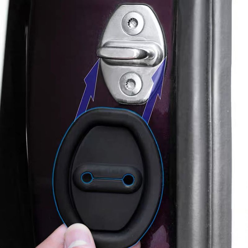 🔥 BOGO SALE – Buy 1 Get 1 FREE |Car Door Lock Silicone Cover - Sound Dampening Pad