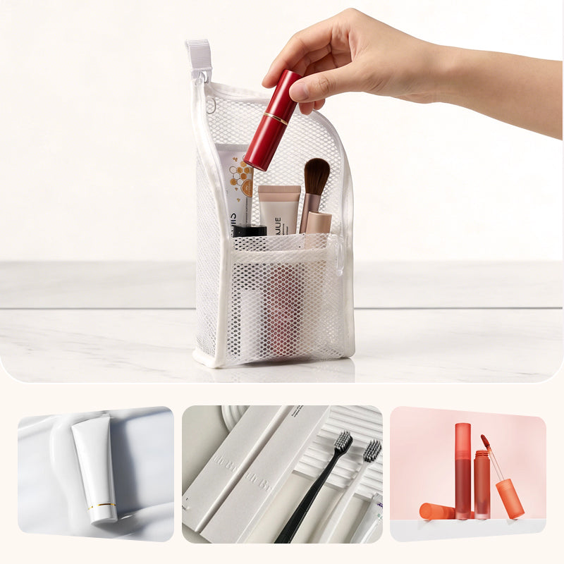 🔥Last Day Buy 1 Get 1 Free 🧳🧼  Portable Lightweight Travel Toiletry Bag – Smart internal dividers, compact EVA build & water‑resistant. Keeps toiletries organised – perfect for trips & gym! ✈️✨