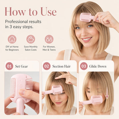 🔥Last Day Buy 1 Get 1 Free Each $9.99 Only🔥Portable Dual-Use Hair Trimming Comb